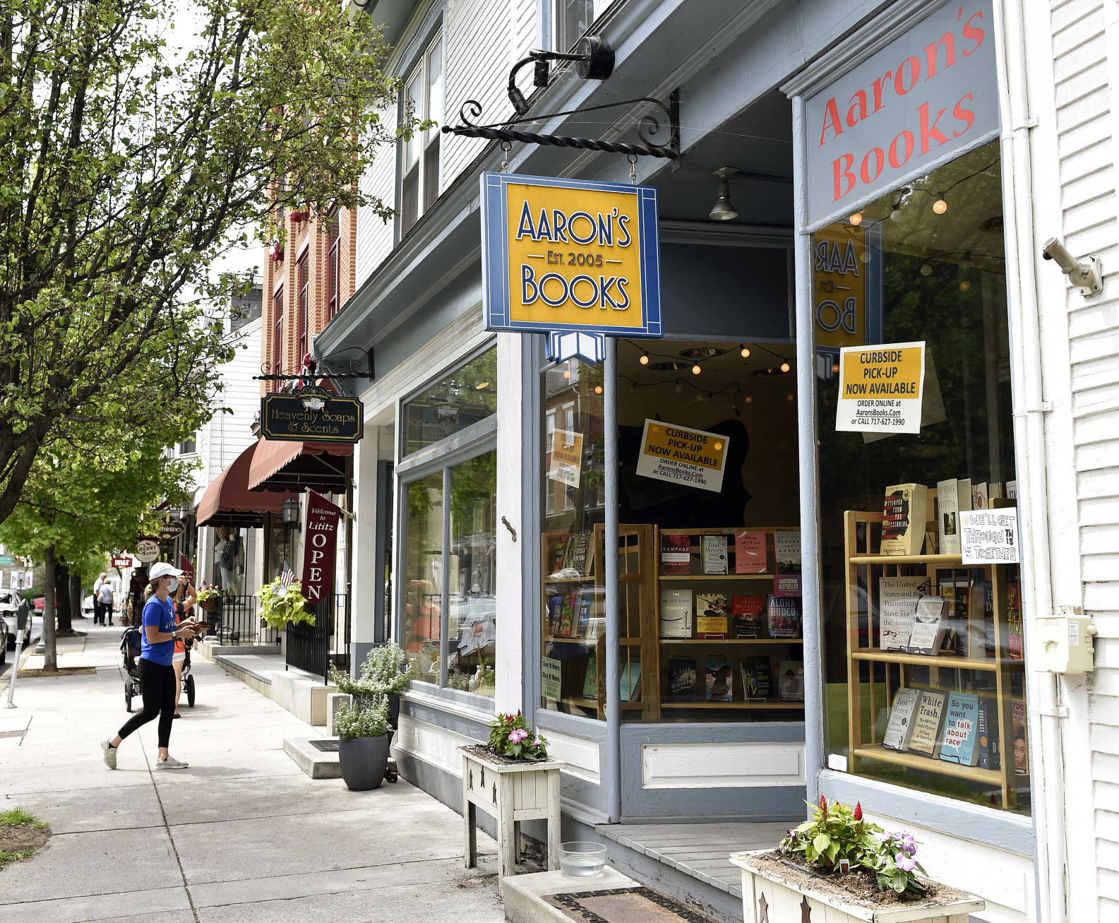 Black and anti-racist literature at Aaron's Books